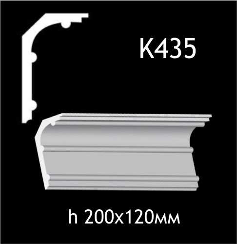 Taklist i gips K435