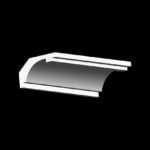 Taklist i gips K023