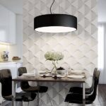 3D-gipspanel Pyramider
