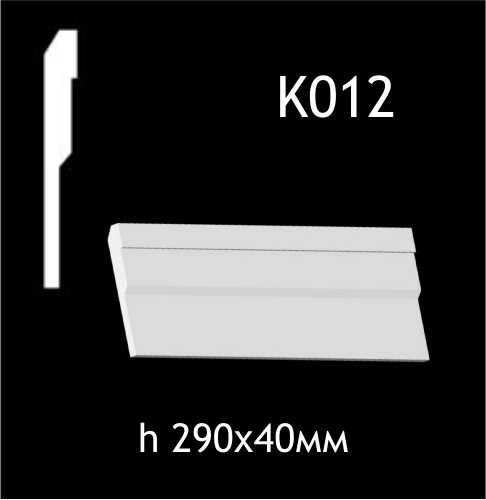 Taklist i gips K012