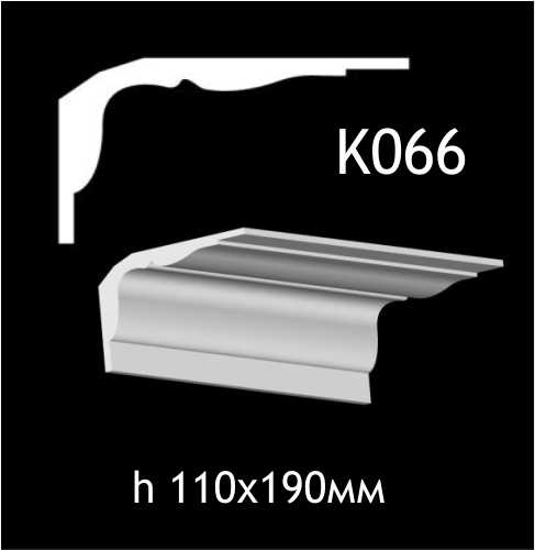 Taklist i gips K066