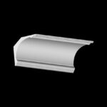 Taklist i gips K075