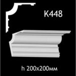 Taklist i gips K448