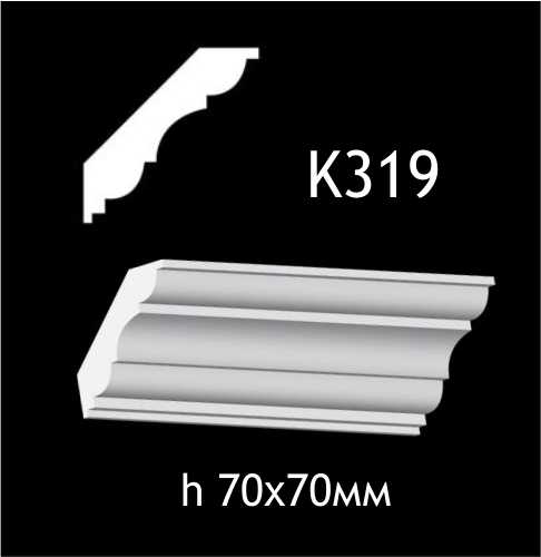 Taklist i gips K319