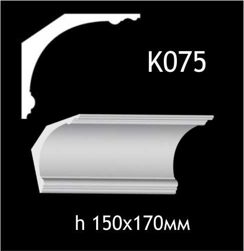Taklist i gips K075