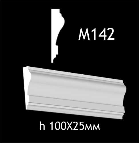 Dekorlist i gips M142