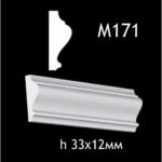 Dekorlist i gips M171