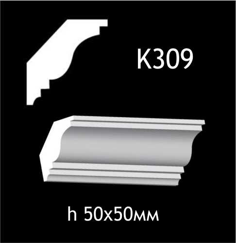 Taklist i gips K309