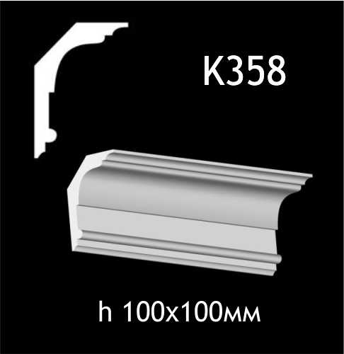Taklist i gips K358