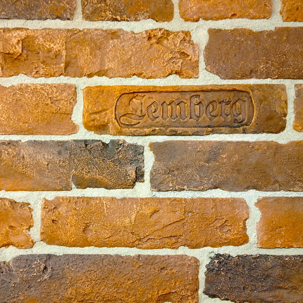 Gipsflis Austria – autentisk rød