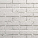 Gipsflis Travertin – hvit 210 mm