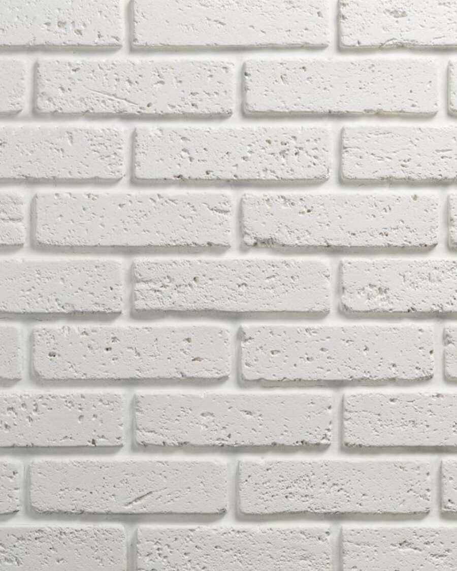 Gipsflis Travertin – hvit 210 mm